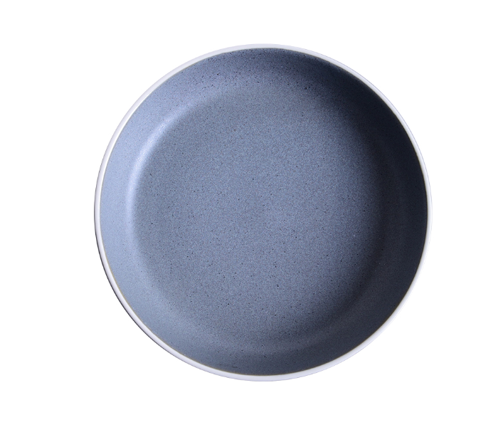 Sharpdo XY10101 8 inch Ceramic Deep Plate - Light Blue - Zoom Image