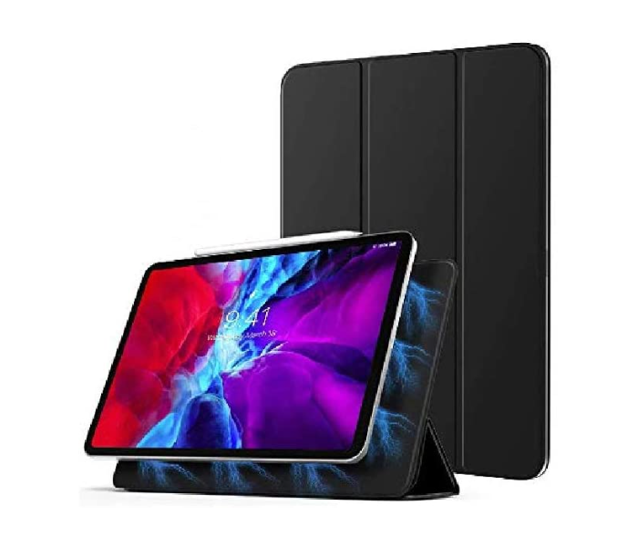 Trands TR-CCIP1345 12.9 Inch Ultra Slim Trifold Stand Cover for iPad Pro - Black - Zoom Image 1