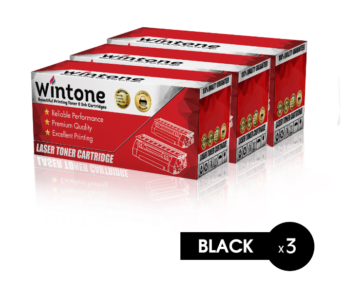 Wintone Set of 3 Pack MLTD111S Laser Toner Cartridge is Compatible for Samsung Xpress Series FH HW - Black - Zoom Image