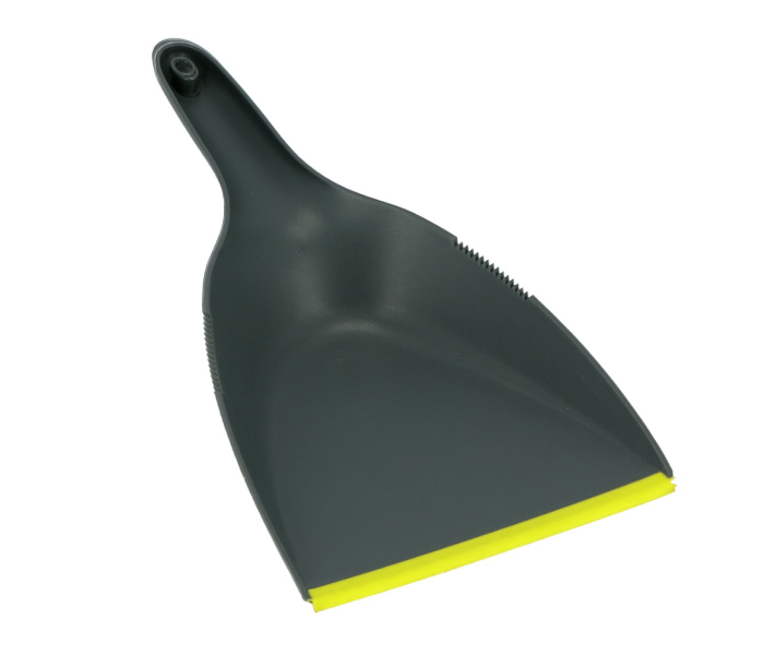 Royalford RF9600 Dustpan and TPR Brush - Black and Green - Zoom Image 2