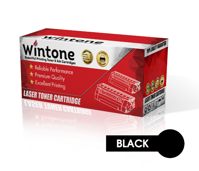 Wintone Set of 1 Pack CE505X CF280X 80X Laser Toner Cartridge is Compatible for HP LaserJet M P 2050 Series - Black - Zoom Image