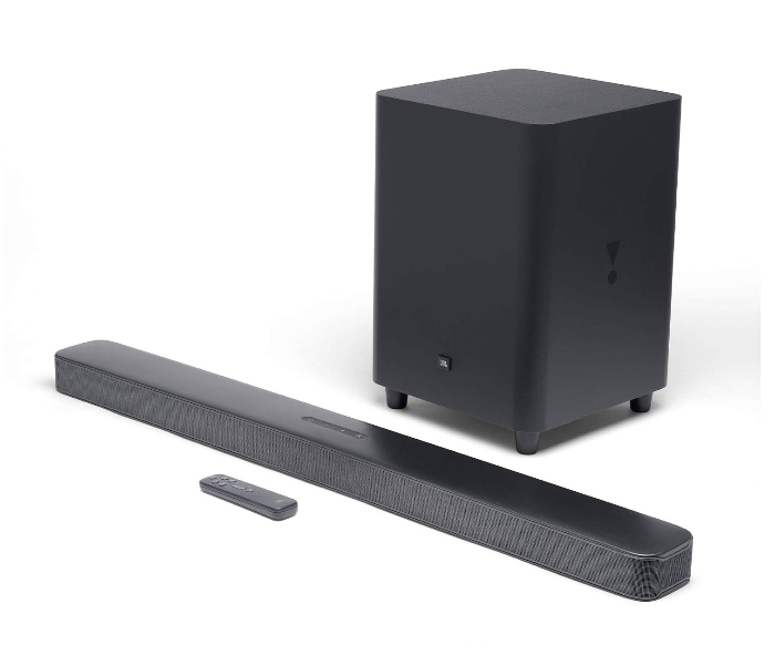 JBL 5.1 Channel Soundbar with Wireless Surround Speakers - Black - Zoom Image 1