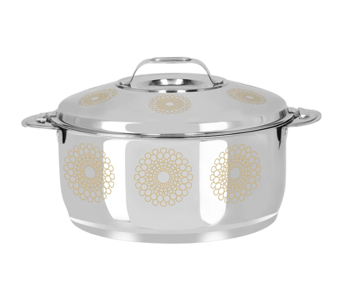 Royalford RF9714 4L Salwa Double Wall Stainless Steel Hot Pot - Silver & Gold - Zoom Image 3