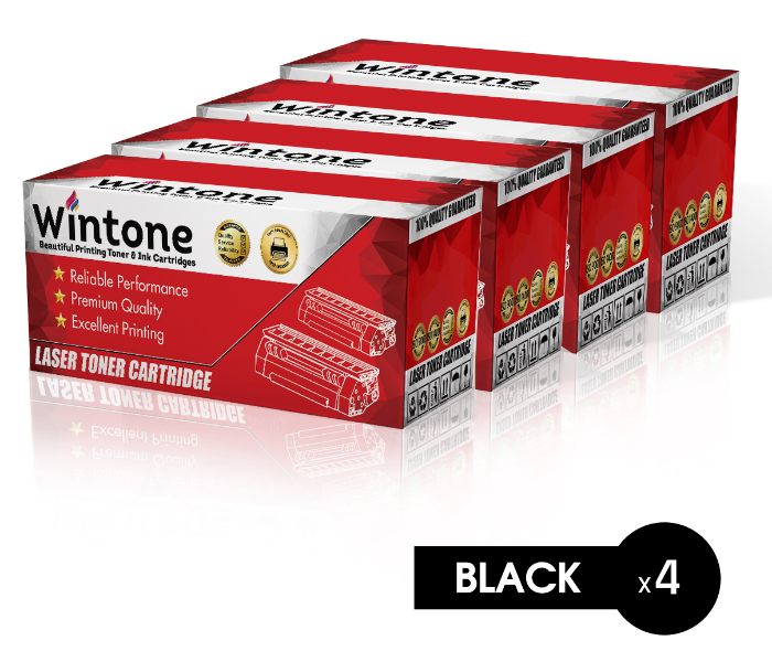 Wintone Set of 4 Pack Drum DR3300 750 for Brother MFC - Black - Zoom Image