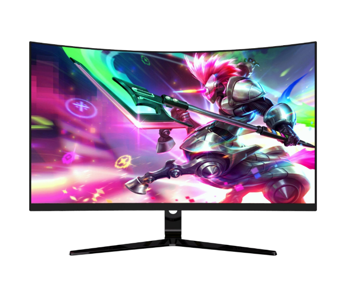 Epic Gamers 27 Inch QHD 144hz FreeSync G-SYNC Curved Gaming Monitor - Black - Zoom Image 1