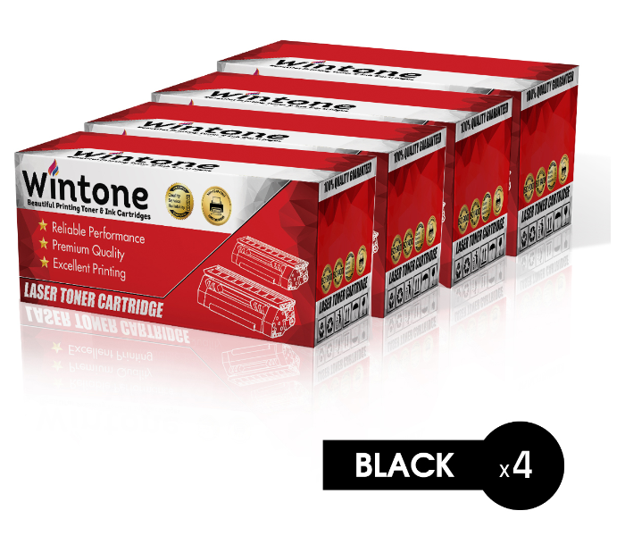 Wintone Pack of 4 Drum DR X3215 3225 3260 is Compatible for Xerox Phaser WC 3252 3260 3215 3225 DNI - Black - Zoom Image