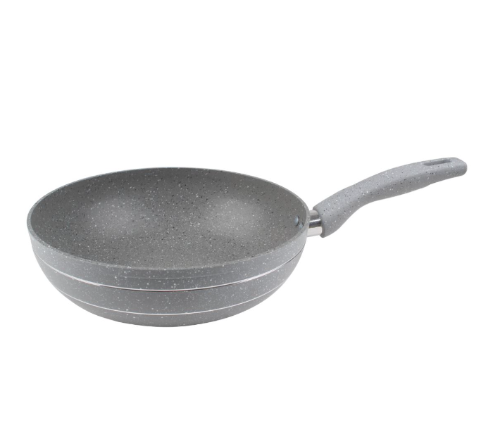 Royalford RF9841 28cm Granite Coated Smart Deep Frypan - Grey - Zoom Image