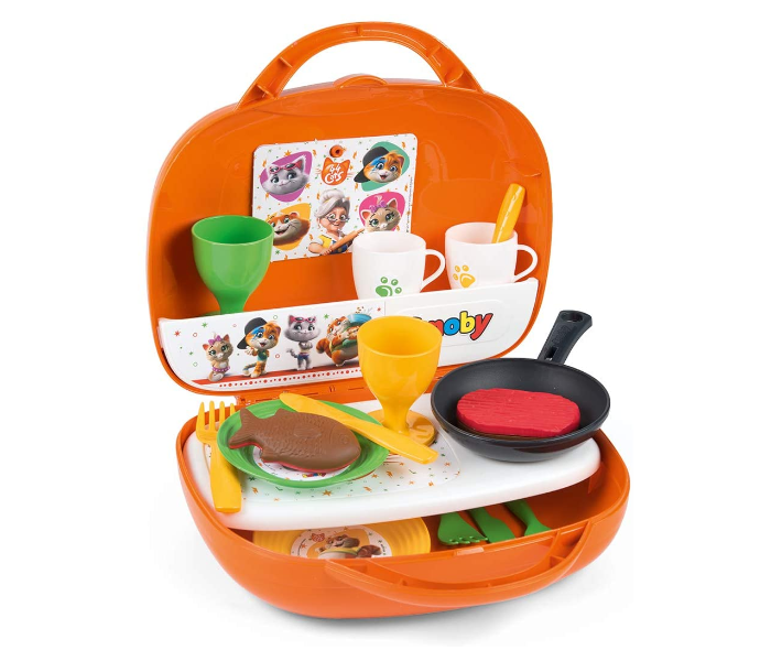 Smoby 7600310608 44Cats Mini Kitchen with Case - Zoom Image 1