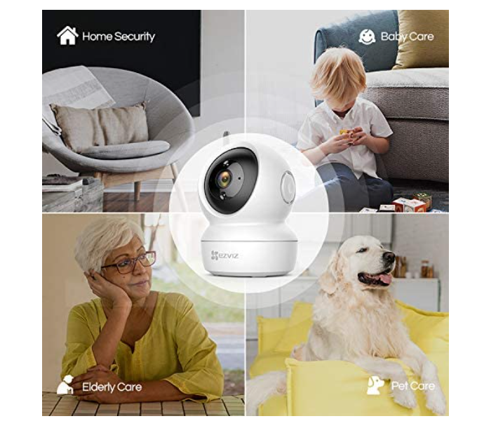 Ezviz By Hikvision CS-C6N-A0-1C2WFR Smart Wi-Fi Pan and Tilt Camera - Zoom Image 4