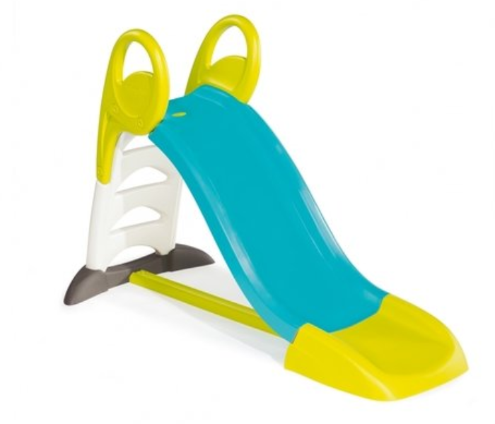 Smoby 7600310269 KS Fun Slide for Kids - Green and Yellow - Zoom Image