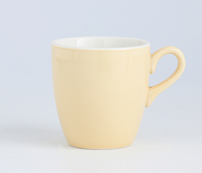 Shuer XY30066 300ml Ceramic Color Glaze Mug - Beige - Zoom Image