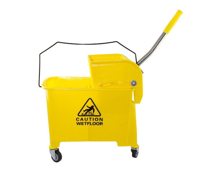 Cleano CI-2123 20 Litre Professional Commercial Cleaning Bucket - Yellow - Zoom Image 4