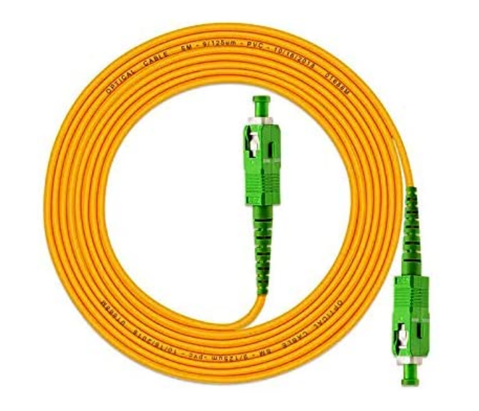 SmartLink GML305FB 5 Meter SC/APC -SC/APCFiber Optical Patch Cord - Yellow - Zoom Image 1