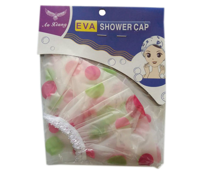 Eva Printed Multicolour Shower Cap - Zoom Image