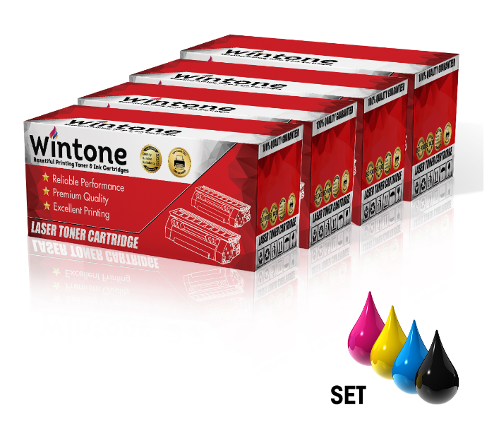 Wintone Set of 4 Pack Laser Toner Cartridge TN273 TN243 TN263 TN247 for Brother - Black,Cyan,Yellow and Magenta - Zoom Image