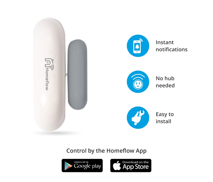 Homeflow Wi-Fi Door or Window Sensor - Zoom Image 2