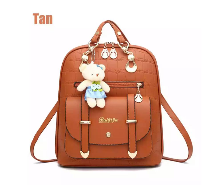 Baigiya Girls Shoulder Bag - Tan - Zoom Image