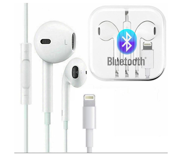 Apple MNHF2 Apple Earpods With Remote and Mic Compatible with For iPhone 6S 6sPLUS6 6PLUS-5,4 IPAD IPOd - White - Zoom Image 3