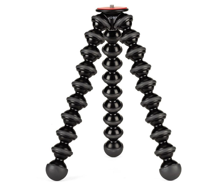 Joby JB01507 GorillaPod 3K Lightweight Professional Tripod for DSLR and Mirrorless Cameras Without Header - Black and Red - Zoom Image 4