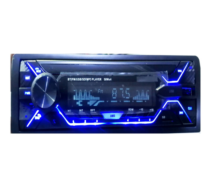 Car Stero Bluetooth Mp3 With Usb Aux Sd Card Mobile Charger Radio - Blue - Zoom Image 2