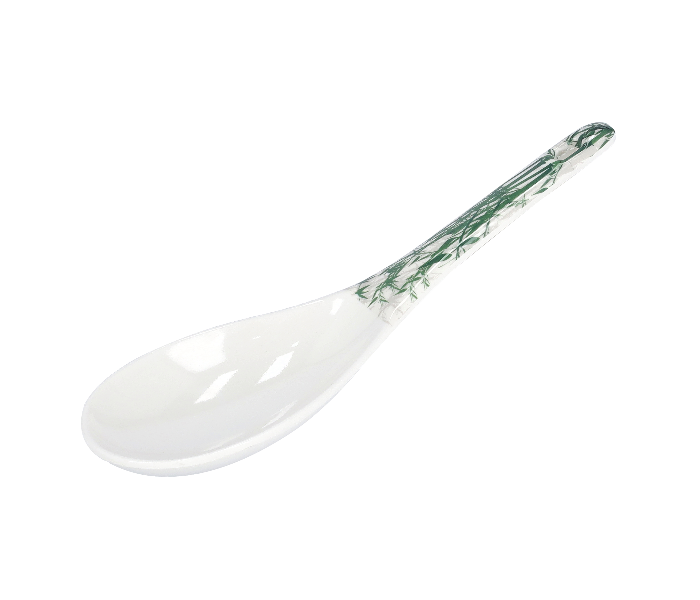 Royalford RF9895 Melamin Ware Bamboos Rice Spoon - White - Zoom Image 1