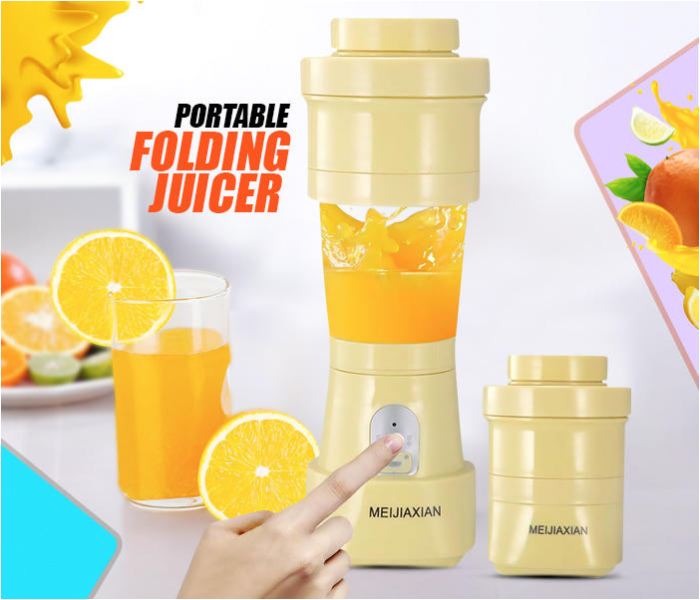 Portable Folding Juicer - Yellow - Zoom Image 1