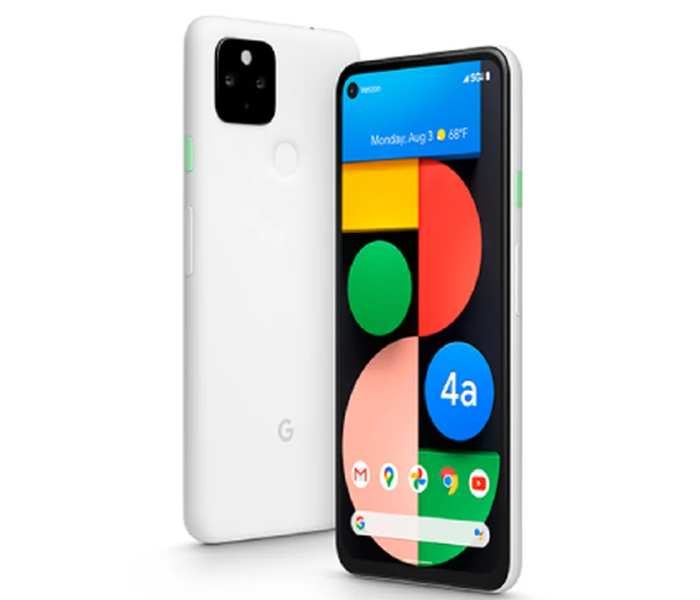 Google Pixel 4A 6GB RAM 128GB 5G Smartphone - White - Zoom Image 1