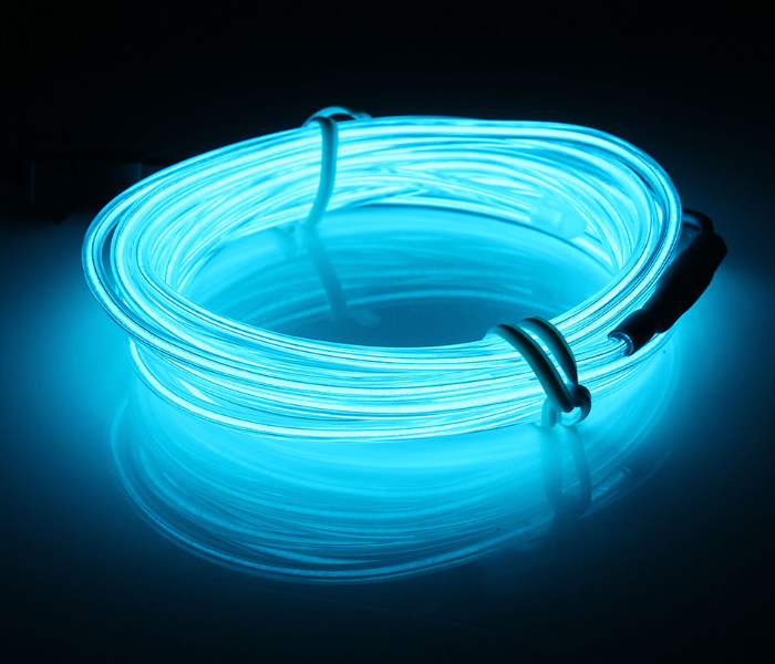 Wire Strip Neon Cold LED Light - Blue - Zoom Image 3