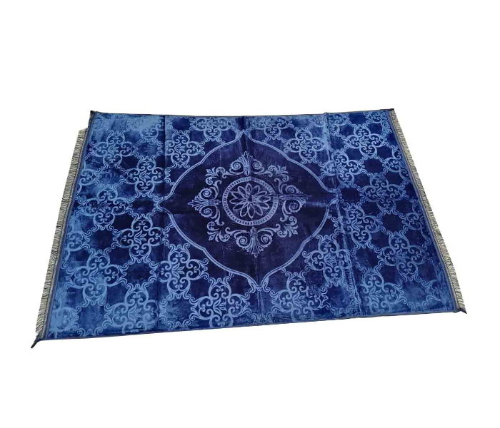 Main Stay Gradient Tribal Pattern Super Soft Non Slip Style 2 Floor Carpet - Blue - Zoom Image