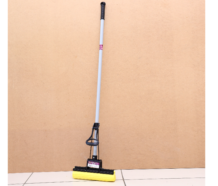 Royalford RF5828 Sponge Roller Mop with Stick - Multicolor - Zoom Image 1