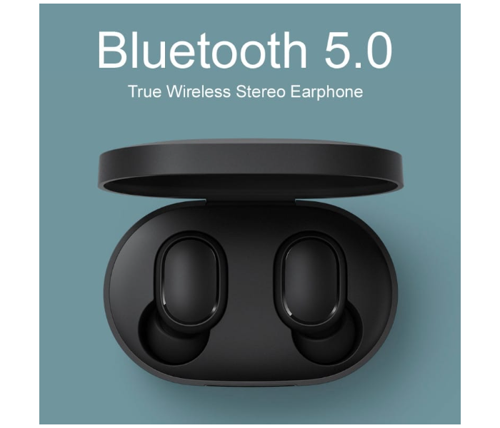 Xiaomi Mi Bluetooth 5.0 Technology Wireless Earphones Airdots Long Lasting Case Battery Compatible with iOS and Android Devices – Black - Zoom Image 3