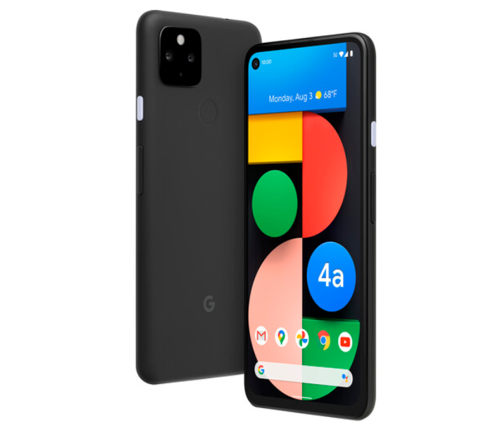 Google Pixel 4A 6GB RAM 128GB 5G Smartphone - Just Black - Zoom Image 1