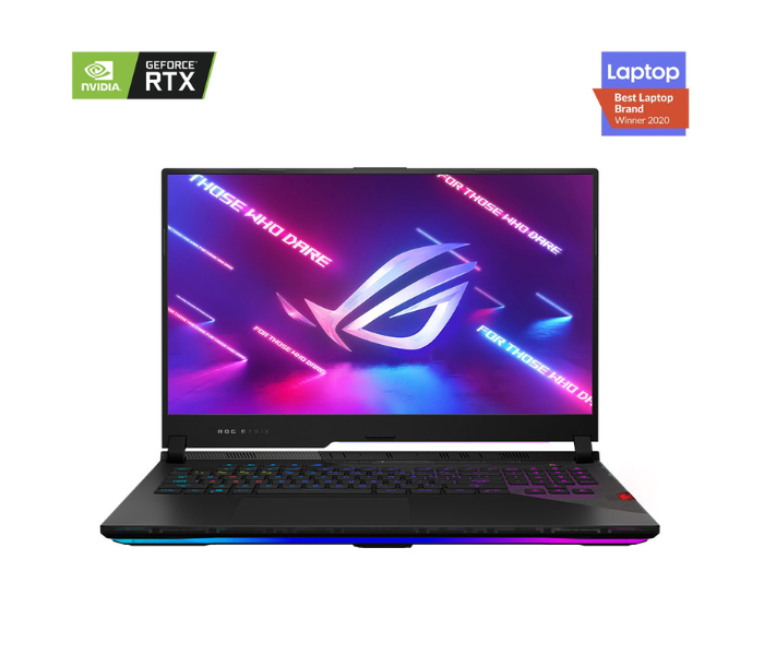 Asus ROG Strix SCAR 15 G533QR-HF004T 15.6 Inch FHD AMD Ryzen 7 R7-5800H Processor 16GB 1TB SSD RTX 3070 8GB Graphics Windows 10 Home Gaming Laptop - Black - Zoom Image 1