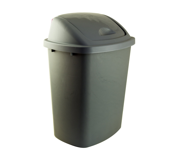 Cleano DUB-8808 30 Liter Trash Bin - Grey - Zoom Image