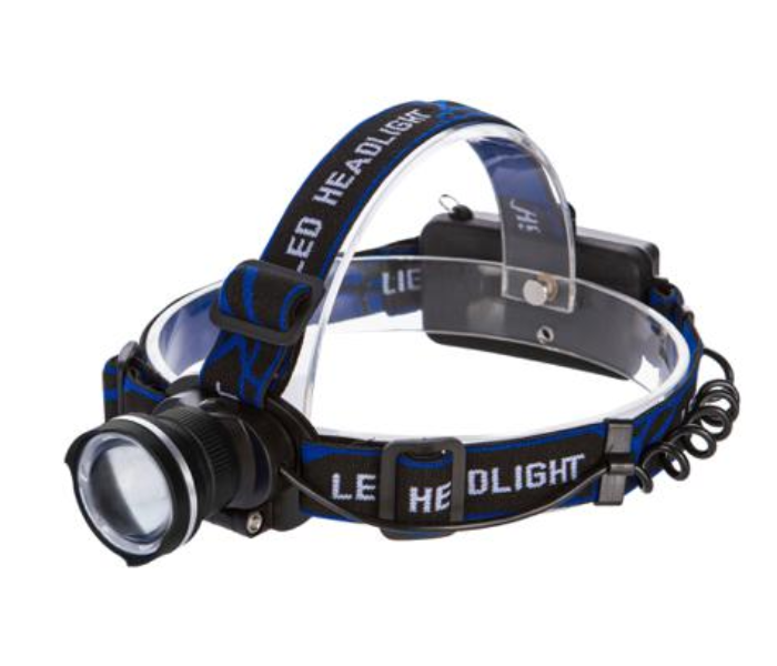 Geepas GHL51085 High Power T6 LED Headlamps - Black and Blue - Zoom Image 1