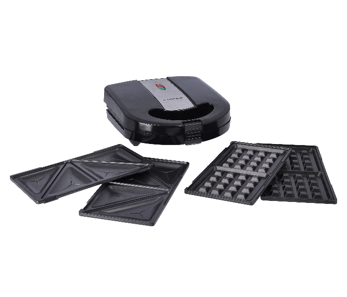 Black & Decker, Waffle Maker 3 In 1 750W - Electronics