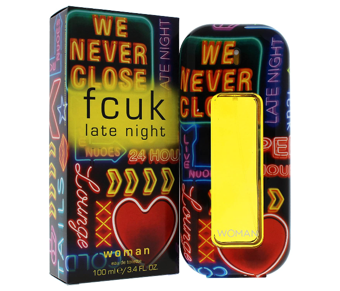 Fcuk Late Night for Women Eau de Toilette - Zoom Image 1