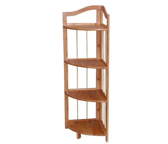 4-Tier 30x101x27cm Bamboo Storage Organizer -Brown  - Zoom Image 4