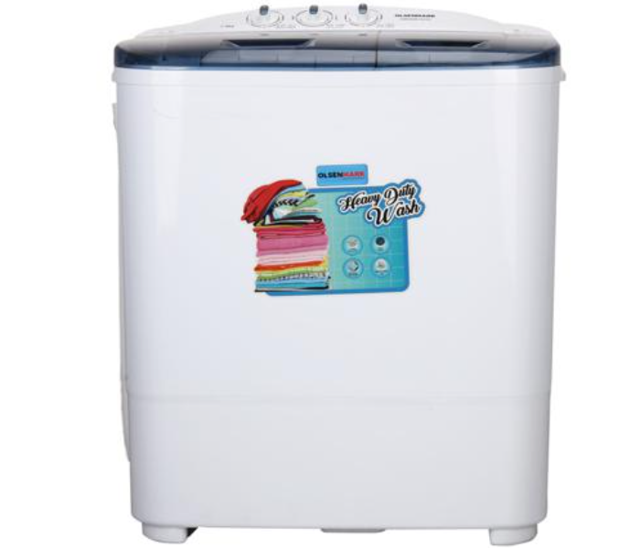 Olsenmark OMSWM1522 360W Twin Tube Washing Machine - White - Zoom Image 1