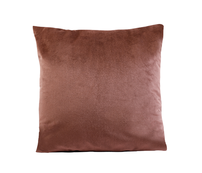 Parry Life PLCH9954D Decorative Velvet Cushion Pillow- Brown - Zoom Image 1