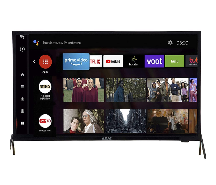 Akai AK32SLSM 32 inch Frameless LED Android Smart TV - Black - Zoom Image 1