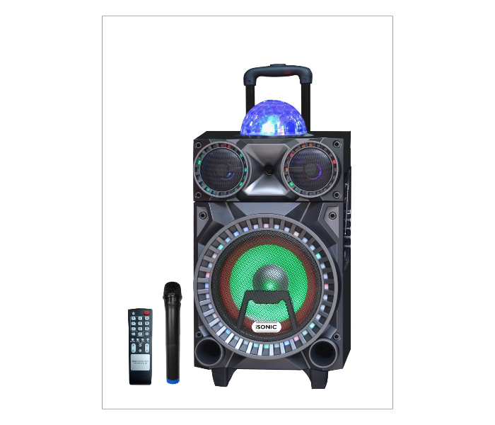 iSonic IS 465 Rechargeable Trolly Dom Speaker - Black - Zoom Image 1