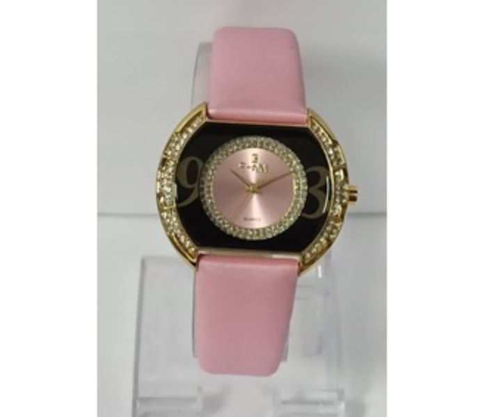 Clark Ford CW93075L Desire Leather Analog Watch - Pink - Zoom Image