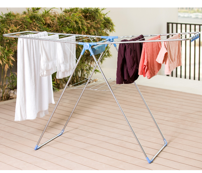 Royalford RF7137 Large Folding Clothes Airer - Silver - Zoom Image 3