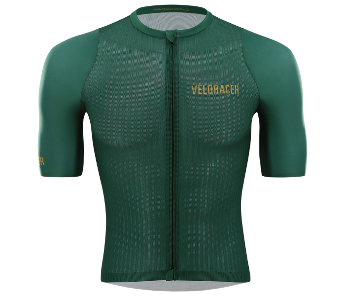 Veloracer Velo Lightweight XS Jersey- Green - Zoom Image 1