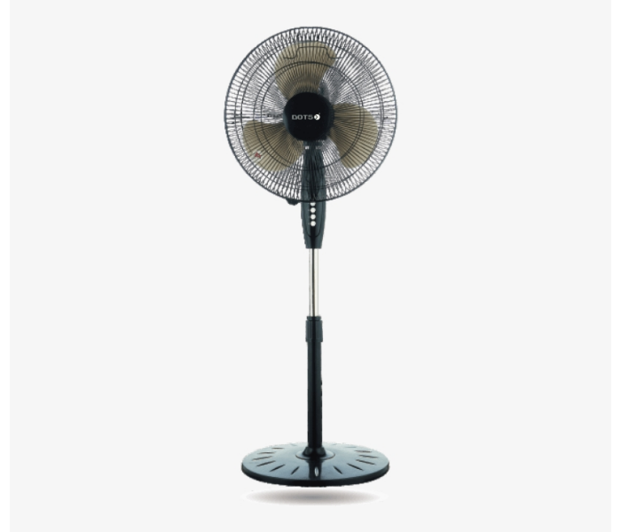 Dots TFS-A30 60W 16 Inch Stand Fan - Black - Zoom Image