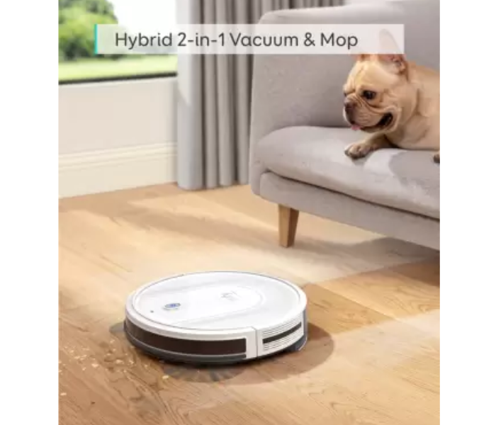 Anker AnT2150k21WT G10 Eufy Robovac Hybrid 2-in-1 Sweep and Mop Wi-Fi Super-Slim 2000Pa Strong Suction Quiet Self-Charging Robotic Vacuum For Hard Floors Only  - White - Zoom Image 4