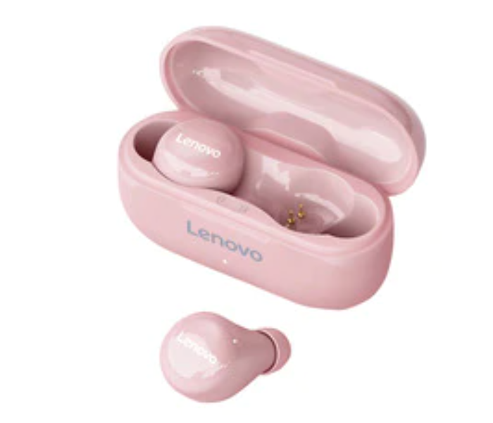 Lenovo LP11 TWS Earphones Wireless bluetooth V5.0 Headphones Stereo Noise Reduction 300mAh In-Ear Sports Earbuds with Charging Case - Pink - Zoom Image 1