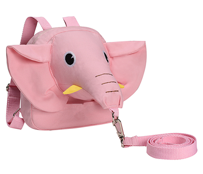 KidLe 9001 Childrens Anti-Lost Backpack with Baby Traction Rope - Pink - Zoom Image 1