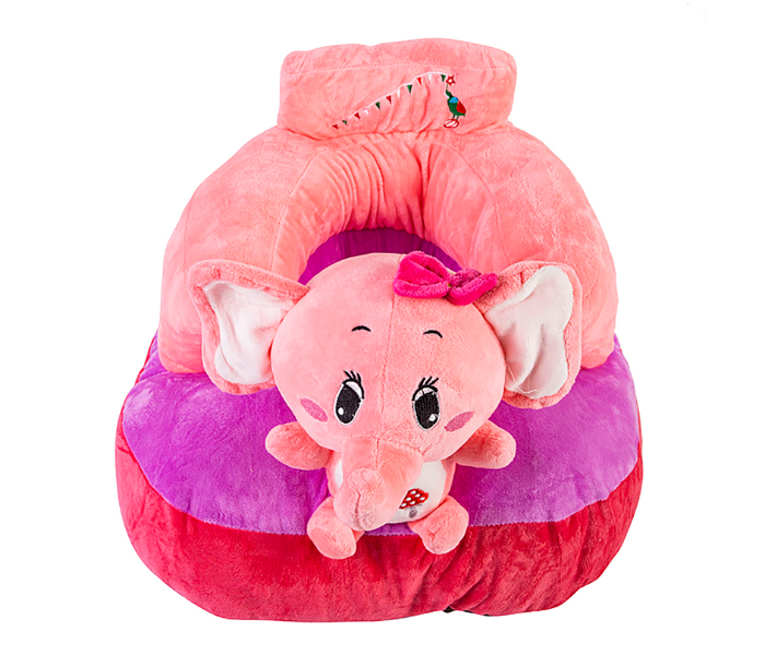 Kidle YEY-FHZ Pig Shape Baby Backrest Folding Sofa - Pink - Zoom Image